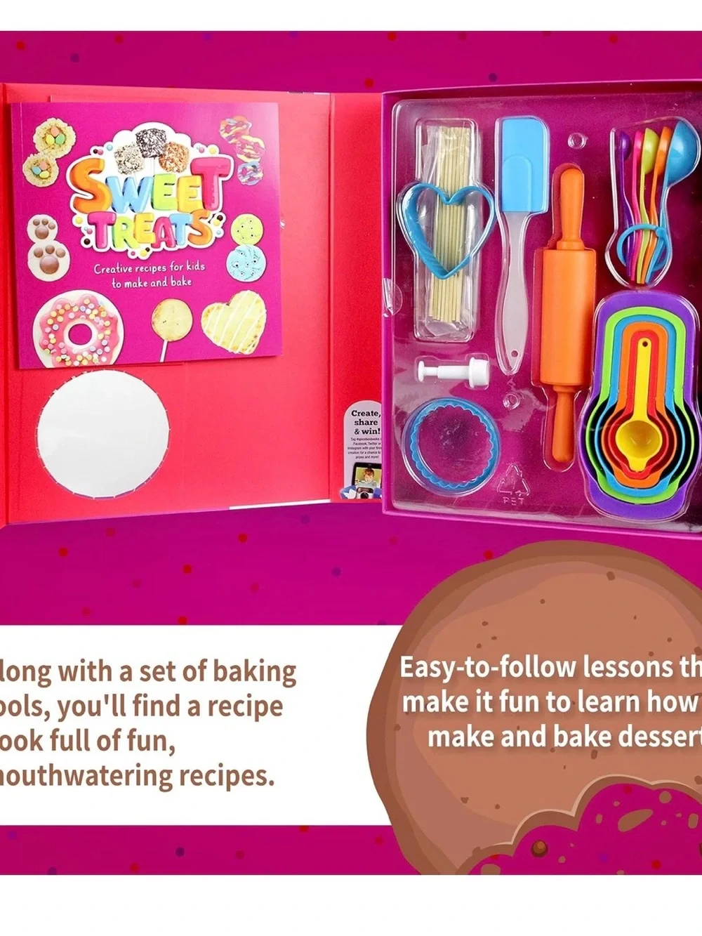 Sweet Treats Kids Baking Set by SpiceBox — Multicolor